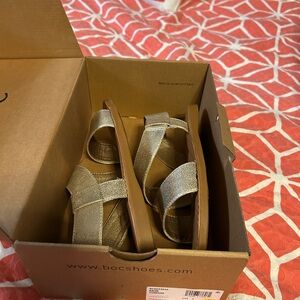 b.o.c Tan Shoe Box with Logo